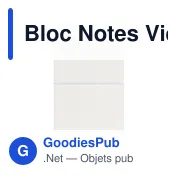 Bloc Notes Vierax - Miniature 1