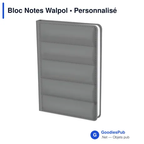 Bloc Notes Walpol