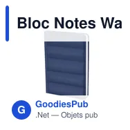 Bloc Notes Walpol - Miniature 12