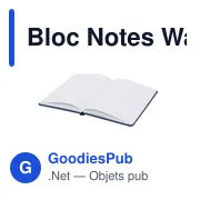 Bloc Notes Walpol - Miniature 4