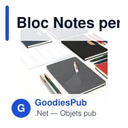 Bloc Notes personnalisable Waylon avec logo en PU recyclé - Miniature 7