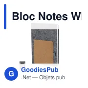 Bloc Notes Wilko - Miniature 1