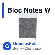 Bloc Notes Wilko - Miniature 5