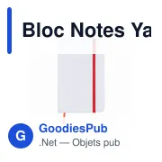 Bloc Notes Yakis - Miniature 1