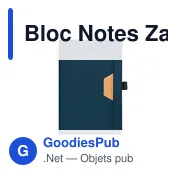 Bloc Notes Zarek - Miniature 1