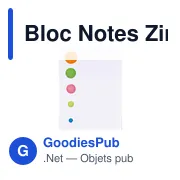 Bloc Notes Zinko - Miniature 5