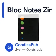 Bloc Notes Zinko - Miniature 9