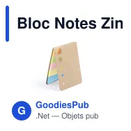 Bloc Notes Zinko - Miniature 10