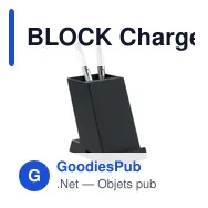 BLOCK Chargeur sans fil 15W en ABS - Miniature 3