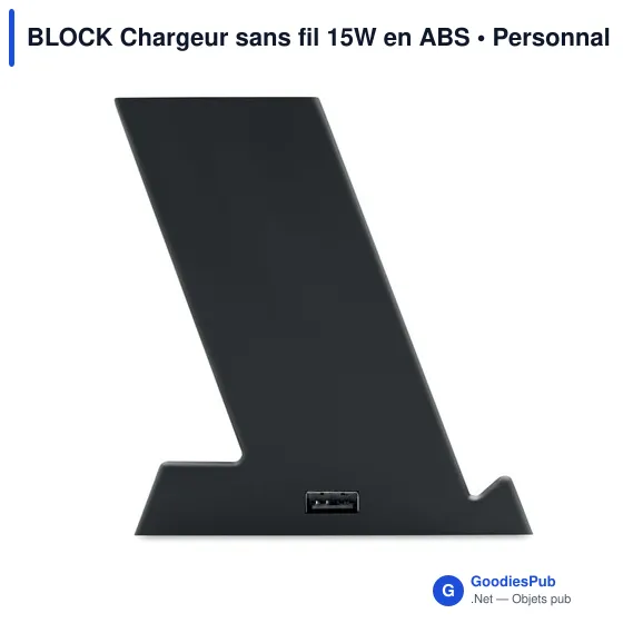 BLOCK Chargeur sans fil 15W en ABS - Image 5