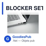 BLOCKER SET Set de bloqueurs pour PC - Miniature 4