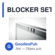 BLOCKER SET Set de bloqueurs pour PC - Miniature 7