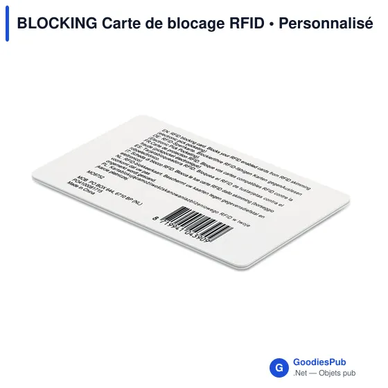 BLOCKING Carte de blocage RFID - Image 2