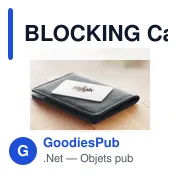 BLOCKING Carte de blocage RFID - Miniature 5