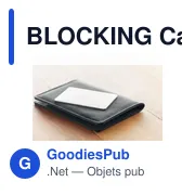 BLOCKING Carte de blocage RFID - Miniature 6