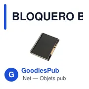 BLOQUERO B6 Bloc-notes recyclé 70 pages - Miniature 1