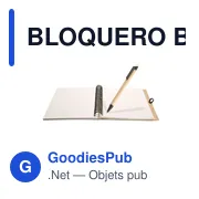 BLOQUERO B6 Bloc-notes recyclé 70 pages - Miniature 4