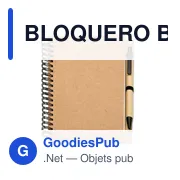 BLOQUERO B6 Bloc-notes recyclé 70 pages - Miniature 5
