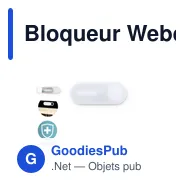 Bloqueur Webcam Antibacterienne Hislot - Miniature 1