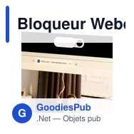Bloqueur Webcam Antibacterienne Hislot - Miniature 7