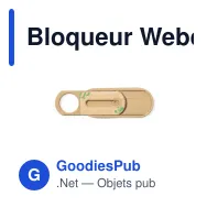 Bloqueur Webcam Baley - Miniature 8