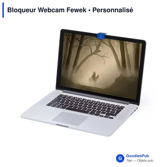 Cache webcam personnalisable Fewek avec logo pour protection de la vie privée - Image 12