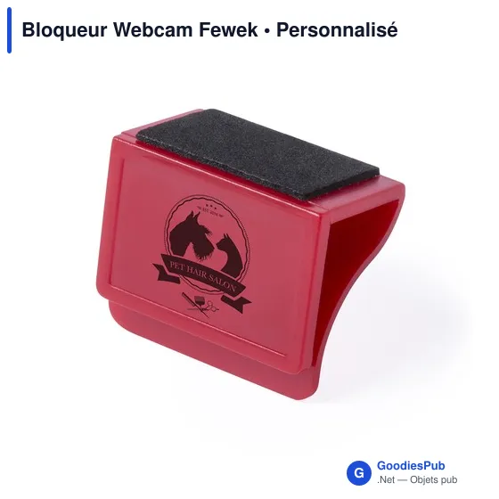 Cache webcam personnalisable Fewek avec logo pour protection de la vie privée - Image 7