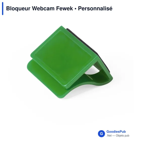 Cache webcam personnalisable Fewek avec logo pour protection de la vie privée - Image 8
