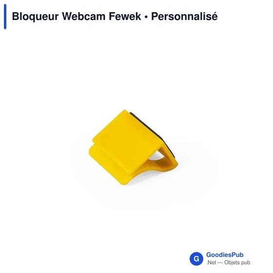 Cache webcam personnalisable Fewek avec logo pour protection de la vie privée - Image 9