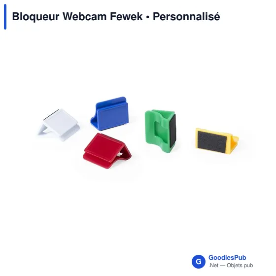 Cache webcam personnalisable Fewek avec logo pour protection de la vie privée - Image 10