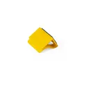 Variante jaune - Cache webcam personnalisable Fewek avec logo pour protection de la vie privée