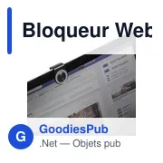 Bloqueur Webcam Joystick Maint - Miniature 3