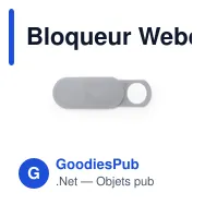 Bloqueur Webcam Nambus - Miniature 10