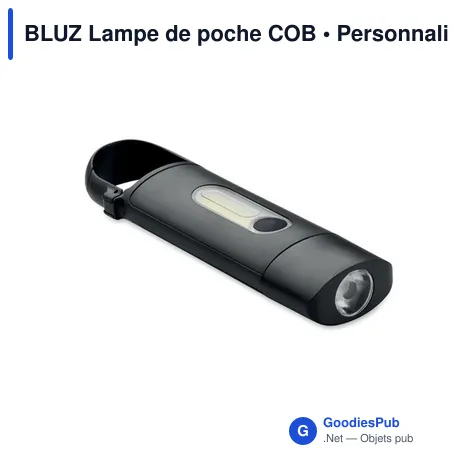 BLUZ Lampe de poche COB