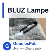 BLUZ Lampe de poche COB - Miniature 4