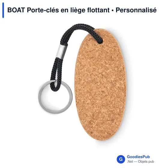 BOAT Porte-clés en liège flottant - Image 2
