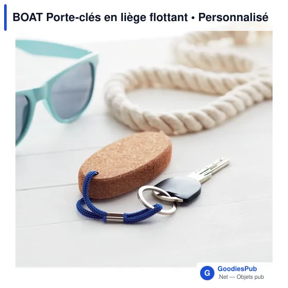 BOAT Porte-clés en liège flottant - Image 6