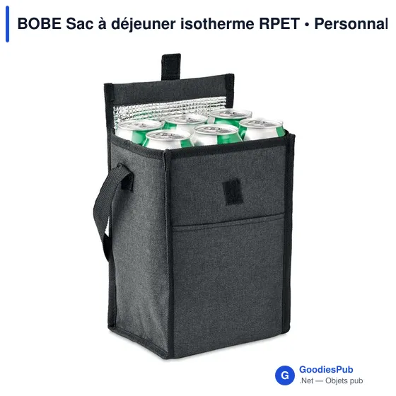 BOBE Sac à déjeuner isotherme RPET - Image 2