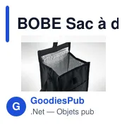 BOBE Sac à déjeuner isotherme RPET - Miniature 5
