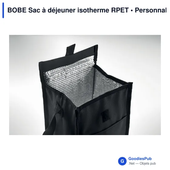 BOBE Sac à déjeuner isotherme RPET - Image 5