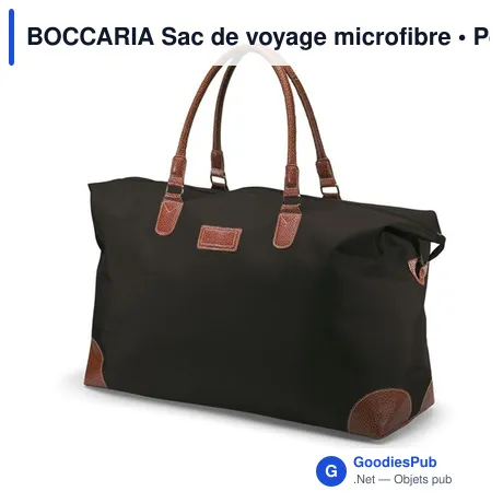 BOCCARIA Sac de voyage microfibre