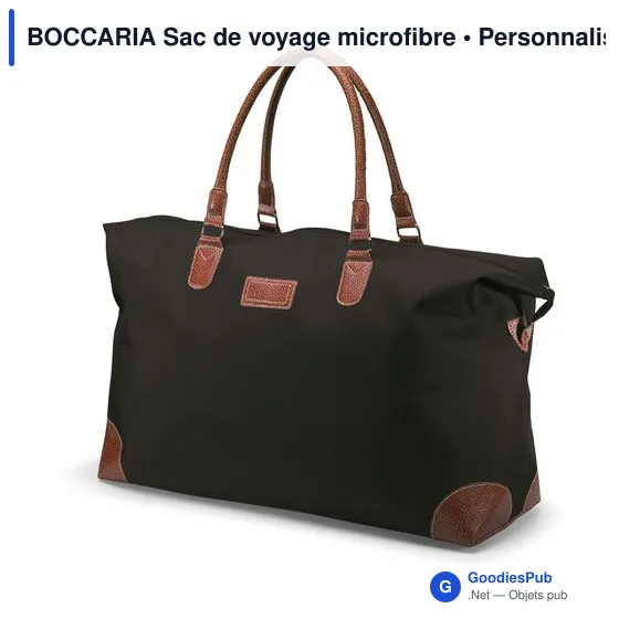 BOCCARIA Sac de voyage microfibre - Image 1