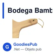 Planche à découper personnalisable en bambou avec logo - Bodega Bamboo Board - Miniature 2