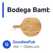 Planche à découper personnalisable en bambou avec logo - Bodega Bamboo Board - Miniature 7
