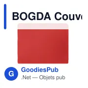 BOGDA Couverture polaire RPET 130gr - Miniature 2
