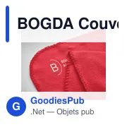 BOGDA Couverture polaire RPET 130gr - Miniature 4