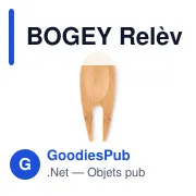 BOGEY Relève pitch en bambou - Miniature 3