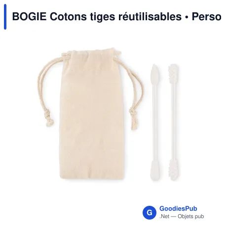 BOGIE Cotons tiges réutilisables