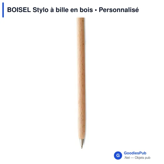 BOISEL Stylo à bille en bois - Image 1