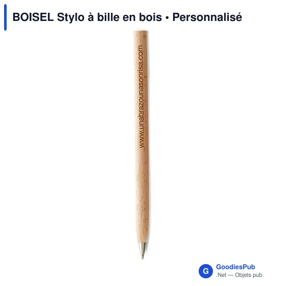 BOISEL Stylo à bille en bois - Image 2